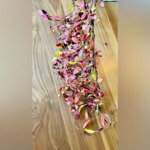 Vibrant Multicolor Leaf Garland